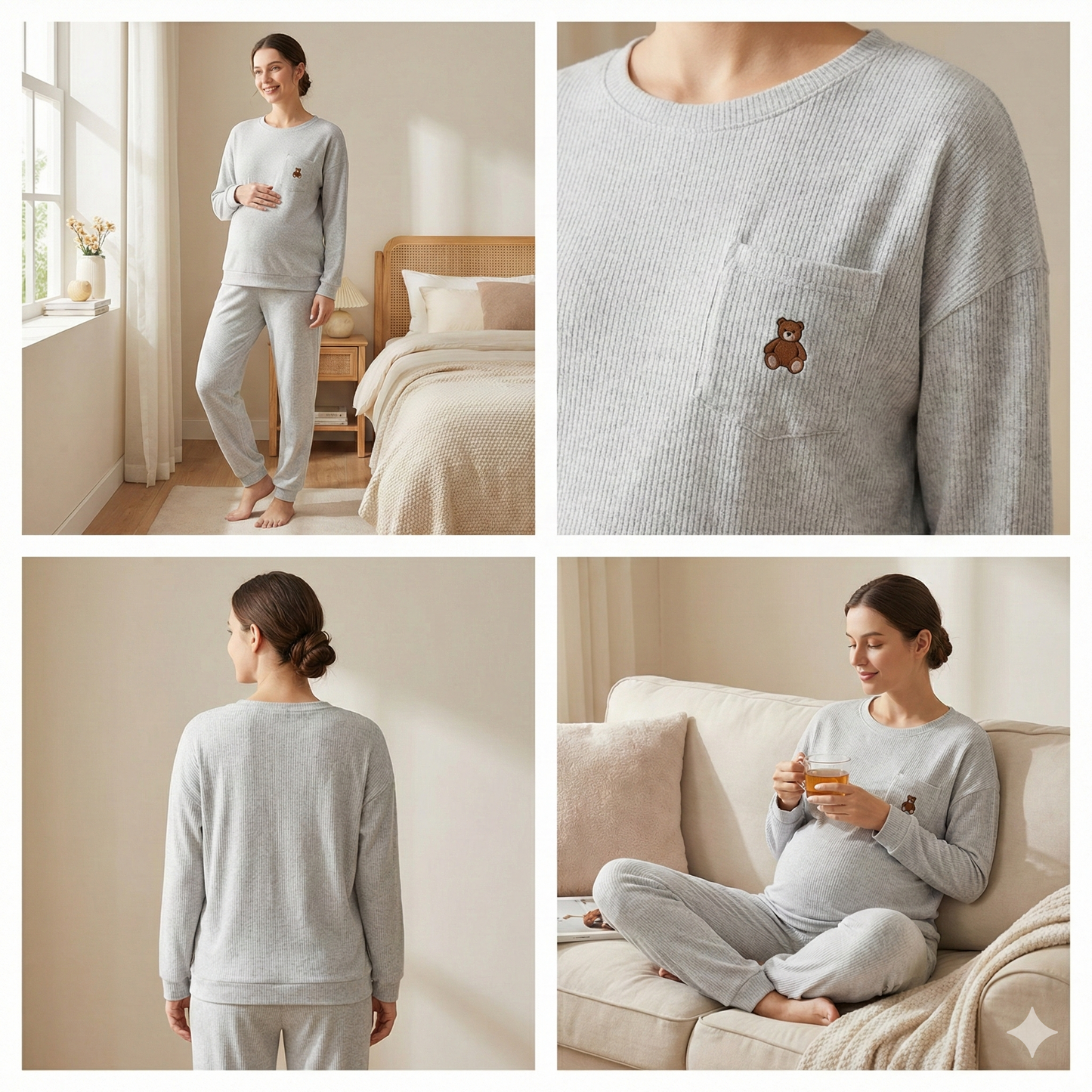 Pocobear CloudSoft Maternity Lounge Set