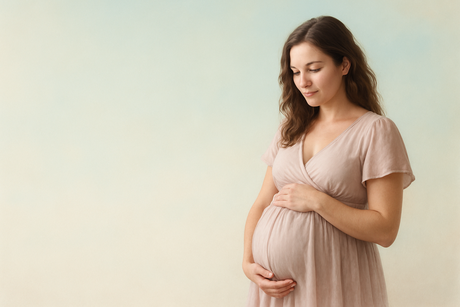 more padding from top and realistic woman, more to the right